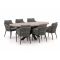 Bellagio Mineo/ROUGH-Y Ellips 240cm dining tuinset 7-delig