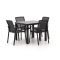Bellagio Dranera/Fidenza 90cm dining tuinset 5-delig stapelbaar