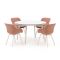 Hartman Le Soleil Element/Sophie Studio ø128cm dining tuinset 5-delig