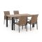 Manifesto Villongo/ROUGH-S 160cm dining tuinset 5-delig stapelbaar