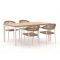 Manifesto Belpasso/Linosa 180cm dining tuinset 5-delig stapelbaar
