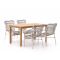 Intenso Parma/Liverpool 145cm dining tuinset 5-delig
