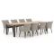 Manifesto Matese/ROUGH-S 300cm dining tuinset 9-delig