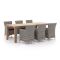 Intenso Borno/ROUGH-S 220cm dining tuinset 7-delig