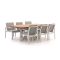 Bellagio Vezzano/Induno Deens ovaal 220cm dining tuinset 7-delig