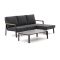 Bellagio Ciane chaise longue loungeset 3-delig