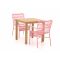 Intenso Parma/Liverpool 78cm dining tuinset 3-delig