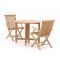 Sunyard Leeds/Butterfly 90cm dining tuinset 3-delig