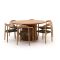 Bellagio Berbaro/Santa Severina ø150cm dining tuinset 6-delig stapelbaar