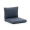 Madison loungekussenset luxe zit 60x60cm rug 60x40cm 2-delig