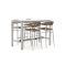Manifesto Belpasso/Trecenta 150cm barset 5-delig stapelbaar