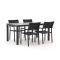 Bellagio Roma/Fidenza 160cm dining tuinset 5-delig stapelbaar