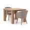 Intenso Tropea/ROUGH-X 100cm dining tuinset 3-delig