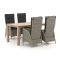 Intenso Fabrizi/ROUGH-S 160cm dining tuinset 5-delig verstelbaar