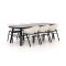 Hartman Tubb dining tuinset 240cm 7-delig verstelbaar