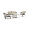 Apple Bee Pine Key stoel-bank loungeset 5-delig 4-zits
