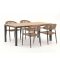 Manifesto Belpasso/Linosa 180cm dining tuinset 5-delig stapelbaar