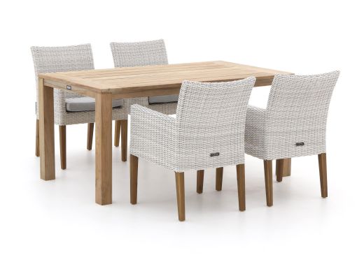 Kees Smit Intenso Lesa/ROUGH-S 160cm dining tuinset 5-delig aanbieding