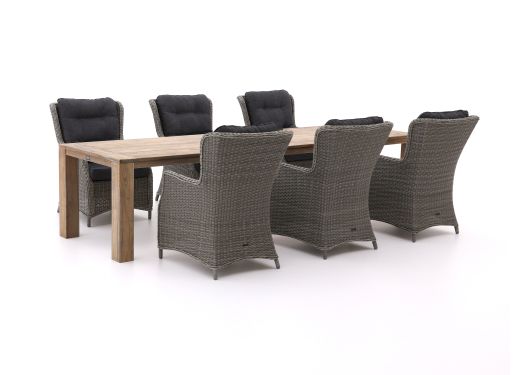 Intenso Milano/ROUGH-X 320cm lounge-dining tuinset 7-delig