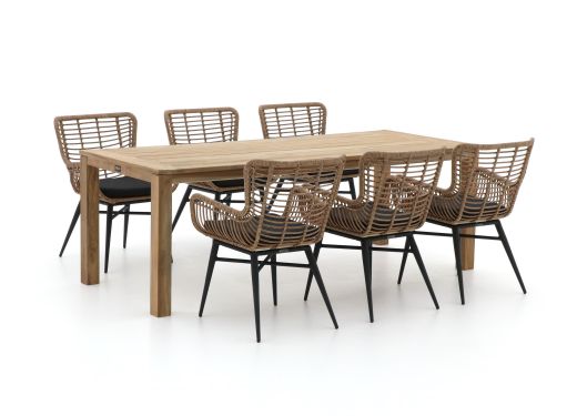 Kees Smit Intenso Asti/ROUGH-S 220cm dining tuinset 7-delig aanbieding