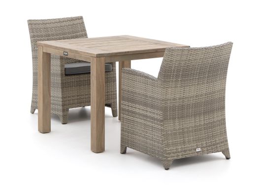 Forza Barolo/ROUGH-S 90cm dining tuinset 3-delig